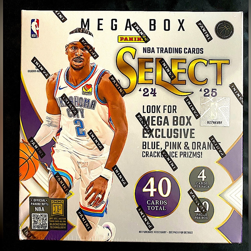 🏀 NBA - 2024-25 Panini Select Basketball Mega Box - NEW/SEALED🏀 - Picture 3 of 15